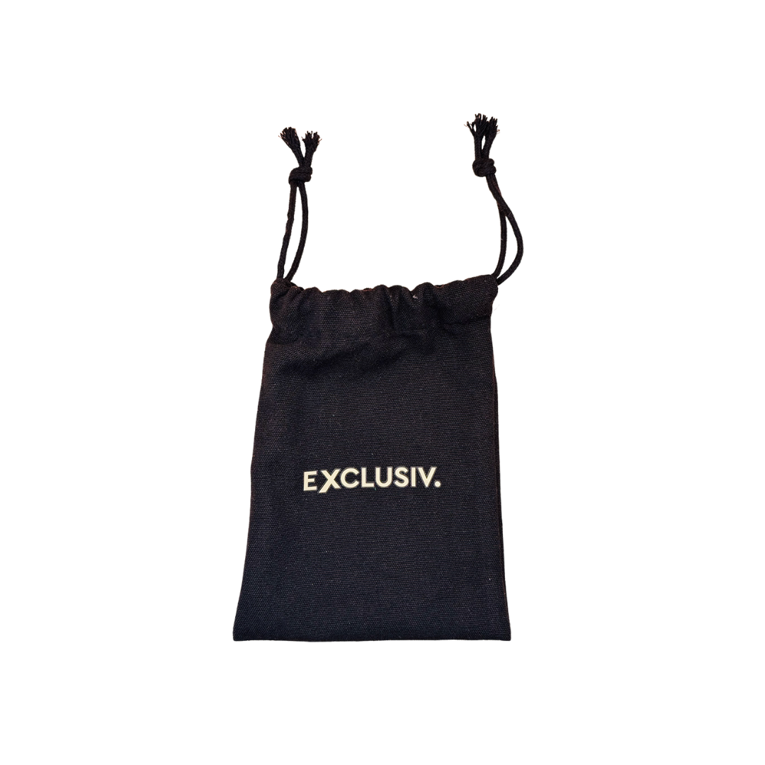 Sac Exclusiv. avec brosse et peigne à barbe pour entretenir et structurer les poils du visage